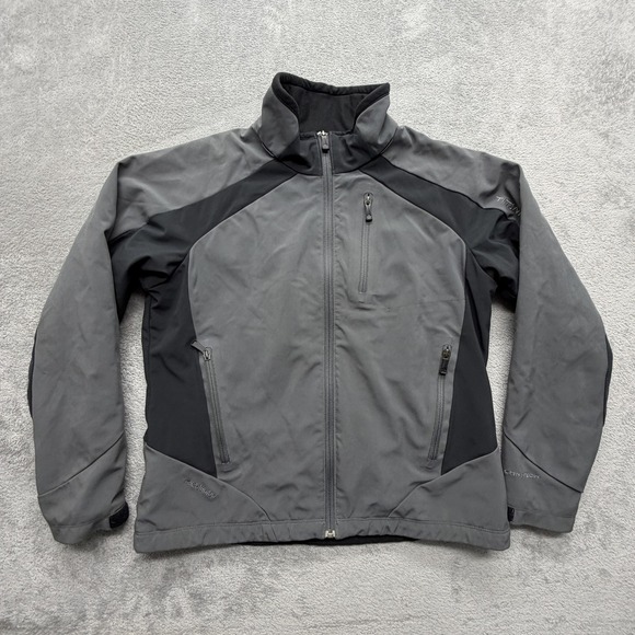 Columbia Jackets & Blazers - Columbia Jacket Womens Large Gray Windbreaker Titanium Omni-Tech Insulated Lined